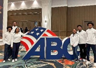 NSU engineering technology students in Las Vegas