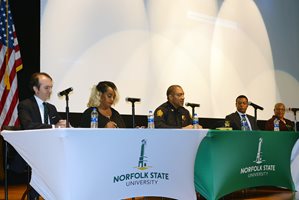 norfolk police chief and community forum